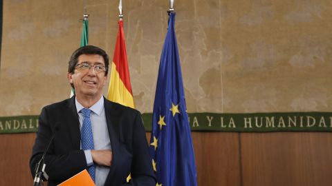 El l&iacute;der de Cs en Andaluc&iacute;a, Juan Mar&iacute;n