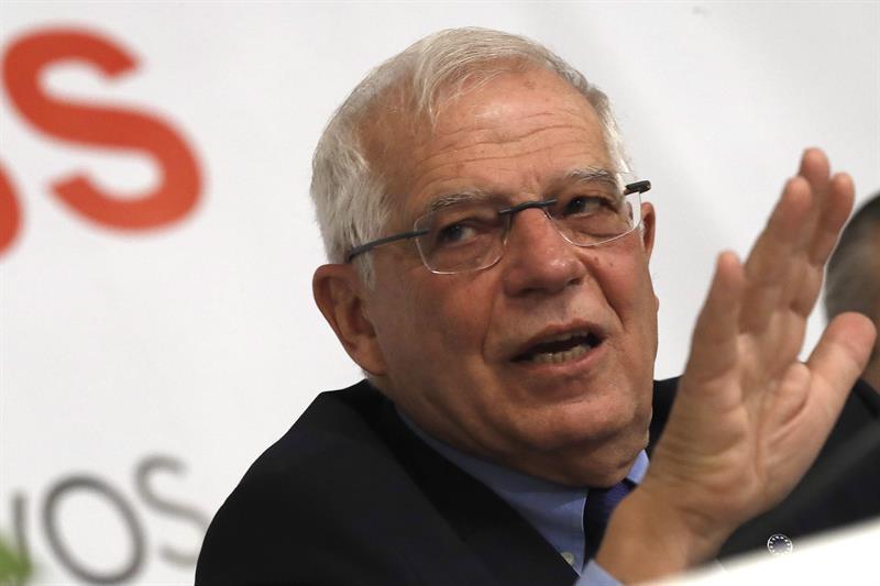 Borrell no se descarta como cabeza de lista del PSOE a las elecciones europeas Borrell no se descarta como cabeza de lista del PSOE a las elecciones europeas