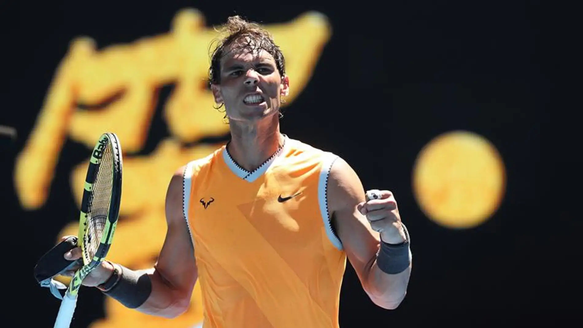 Rafa Nadal debuta con victoria en el Open de Australia