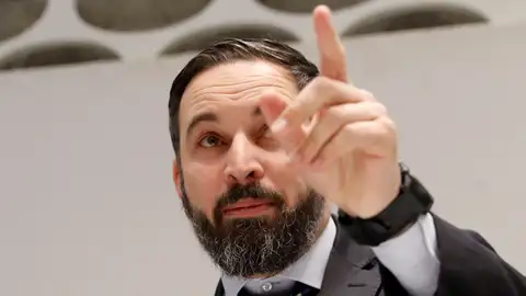 El presidente de Vox, Santiago Abascal El presidente de Vox, Santiago Abascal