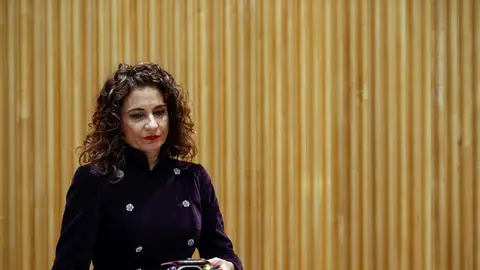 La ministra de Hacienda, María Jesús Montero, presentando el proyecto de los PGE La ministra de Hacienda, María Jesús Montero, presentando el proyecto de los PGE