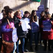 Protestas feministas en Andalucía.