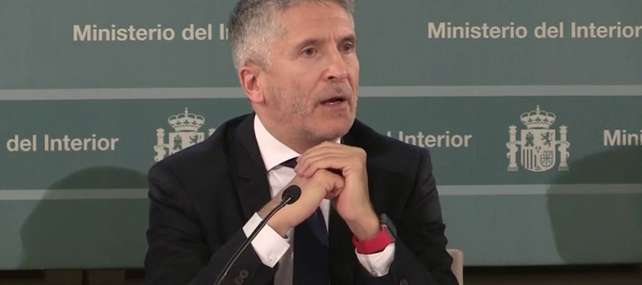 El ministro del Interior, Grande-Marlaska El ministro del Interior, Grande-Marlaska