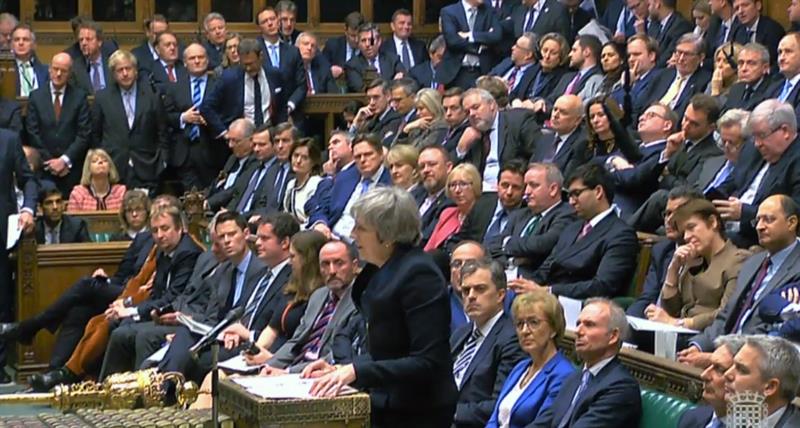 El Parlamento británico rechaza el acuerdo del "brexit" de May El Parlamento británico rechaza el acuerdo del "brexit" de May