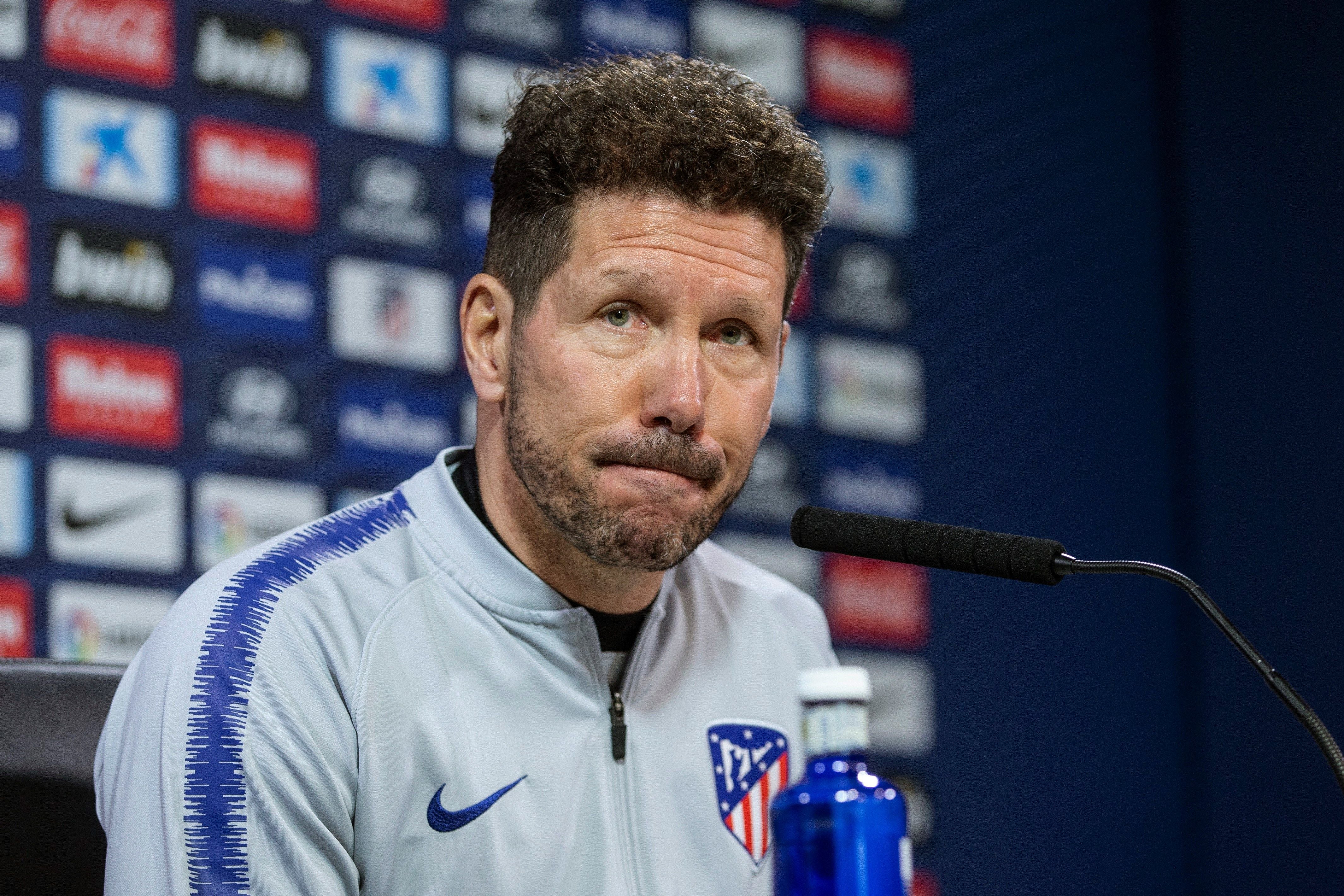 Simeone, sobre Morata: "No puedo opinar de chicos que no están, hablaría mal de mí" Simeone, sobre Morata: "No puedo opinar de chicos que no están, hablaría mal de mí"