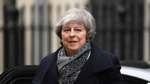 La primera ministra brit&aacute;nica, Theresa May