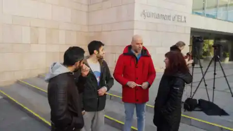 José Vicente Bustamante, secretario general de Podemos Elche José Vicente Bustamante, secretario general de Podemos Elche