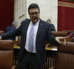 El portavoz de Vox en el Parlamento de Andalucía, Francisco Serrano El portavoz de Vox en el Parlamento de Andalucía, Francisco Serrano