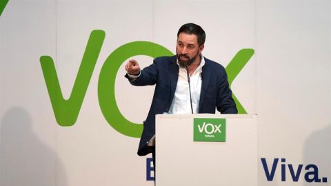El l&iacute;der de Vox, Santiago Abascal