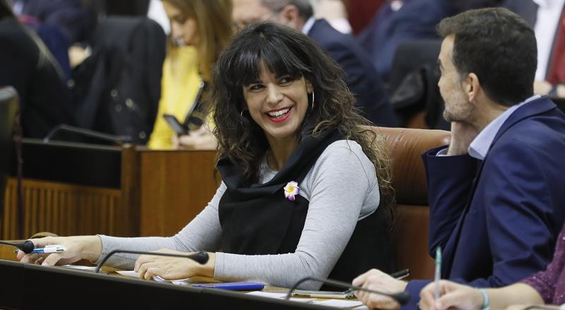 Teresa Rodríguez anuncia la refundación de Adelante Andalucía y su vuelta a las urnas Teresa Rodríguez anuncia la refundación de Adelante Andalucía y su vuelta a las urnas