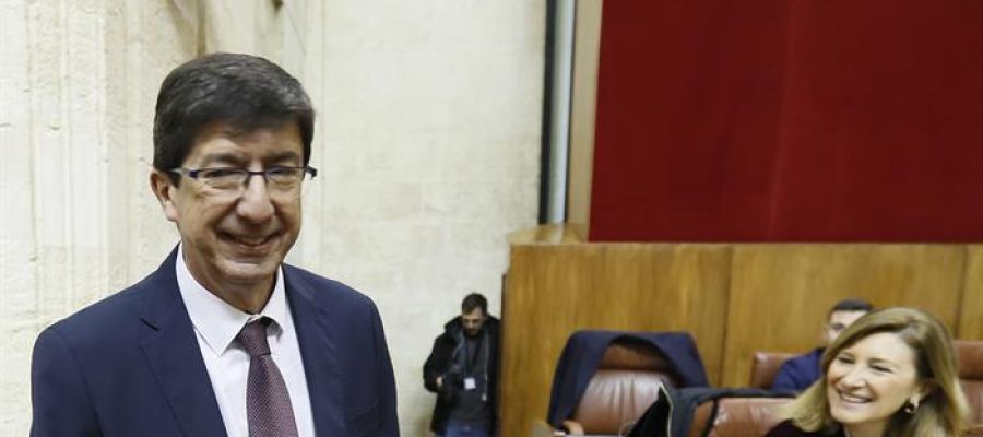 El líder andaluz de Ciudadanos, Juan Marín El líder andaluz de Ciudadanos, Juan Marín