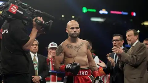 Kiko 'La Sensación' Martínez, pentacampeón de Europa de boxeo y campeón del mundo en 2014. BOXEO