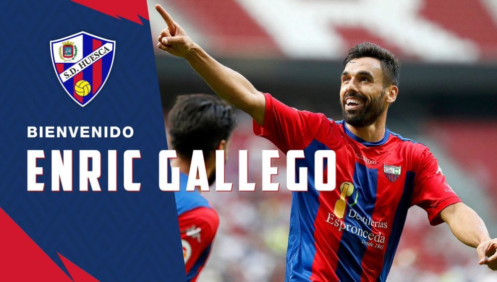Enric Gallego, nuevo jugador del Huesca
