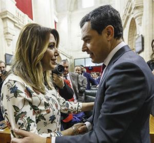 Juanma Moreno y Susana DíazE Juanma Moreno y Susana DíazE