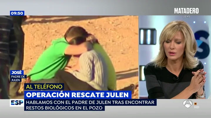 El padre de Julen habla en 'Espejo Público' después de que se encuentre pelo del niño: "Esto está lejano pero se ve algo de luz" padre_espejo