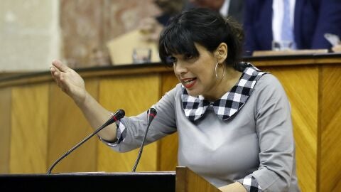 La l&iacute;der de Adelante Andaluc&iacute;a, Teresa Rodr&iacute;guez