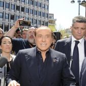Silvio Berlusconi en un acto
