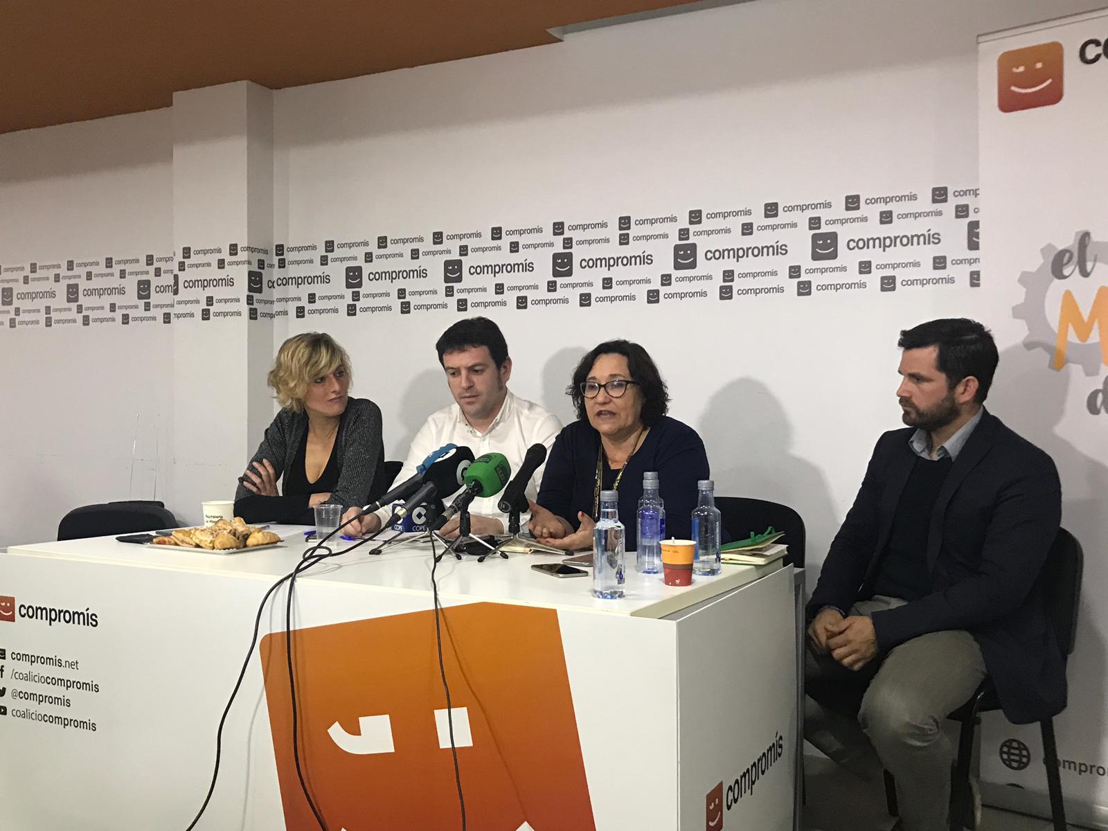 Compromís aspira a liderar y reeditar el Pacte del Grau en la próxima legislatura Compromís aspira a liderar y reeditar el Pacte del Grau en la próxima legislatura