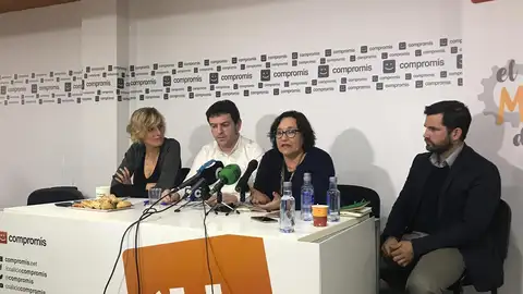 Los concejales de Compromís por el Ayuntamiento de Castelló. MUNICIPAL