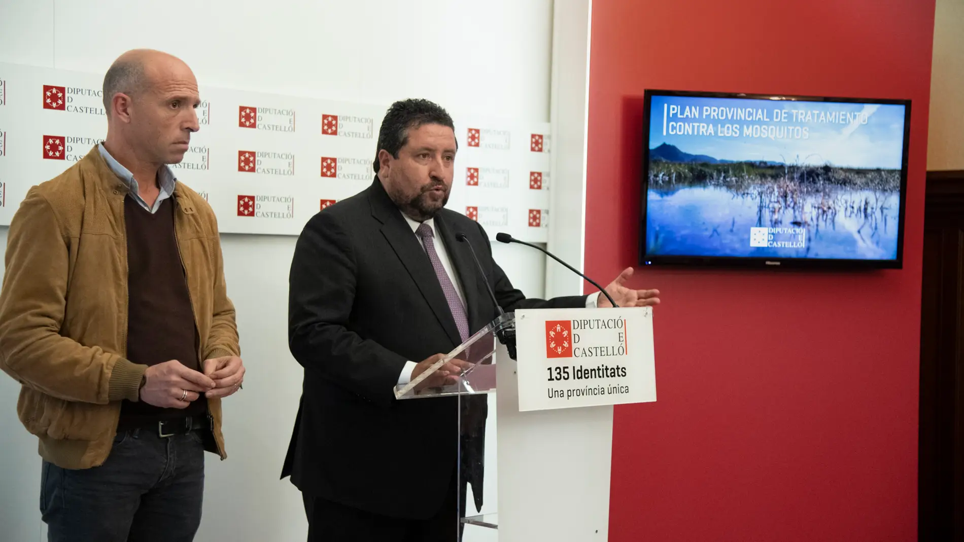 Intervención de Javier Moliner, presidente de la Diputación de Castellón.