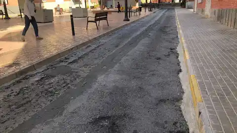 Estado en el que se encuentra la calle Villajoyosa de Elche Estado en el que se encuentra la calle Villajoyosa de Elche