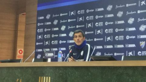Juan Ram&oacute;n L&oacute;pez Mu&ntilde;iz, entrenador del M&aacute;laga CF