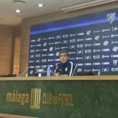 Juan Ramón López Muñiz, entrenador del Málaga CF Juan Ramón López Muñiz, entrenador del Málaga CF