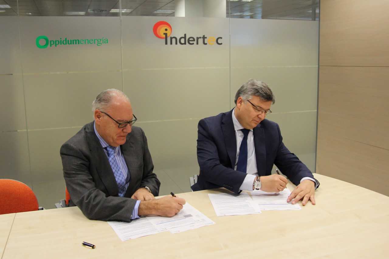 Oppidumenergía e Indertec, unen sus fuerzas para desarrollar proyectos de generación de energías renovables en España Oppidumenergía e Indertec, unen sus fuerzas para desarrollar proyectos de generación de energías renovables en España