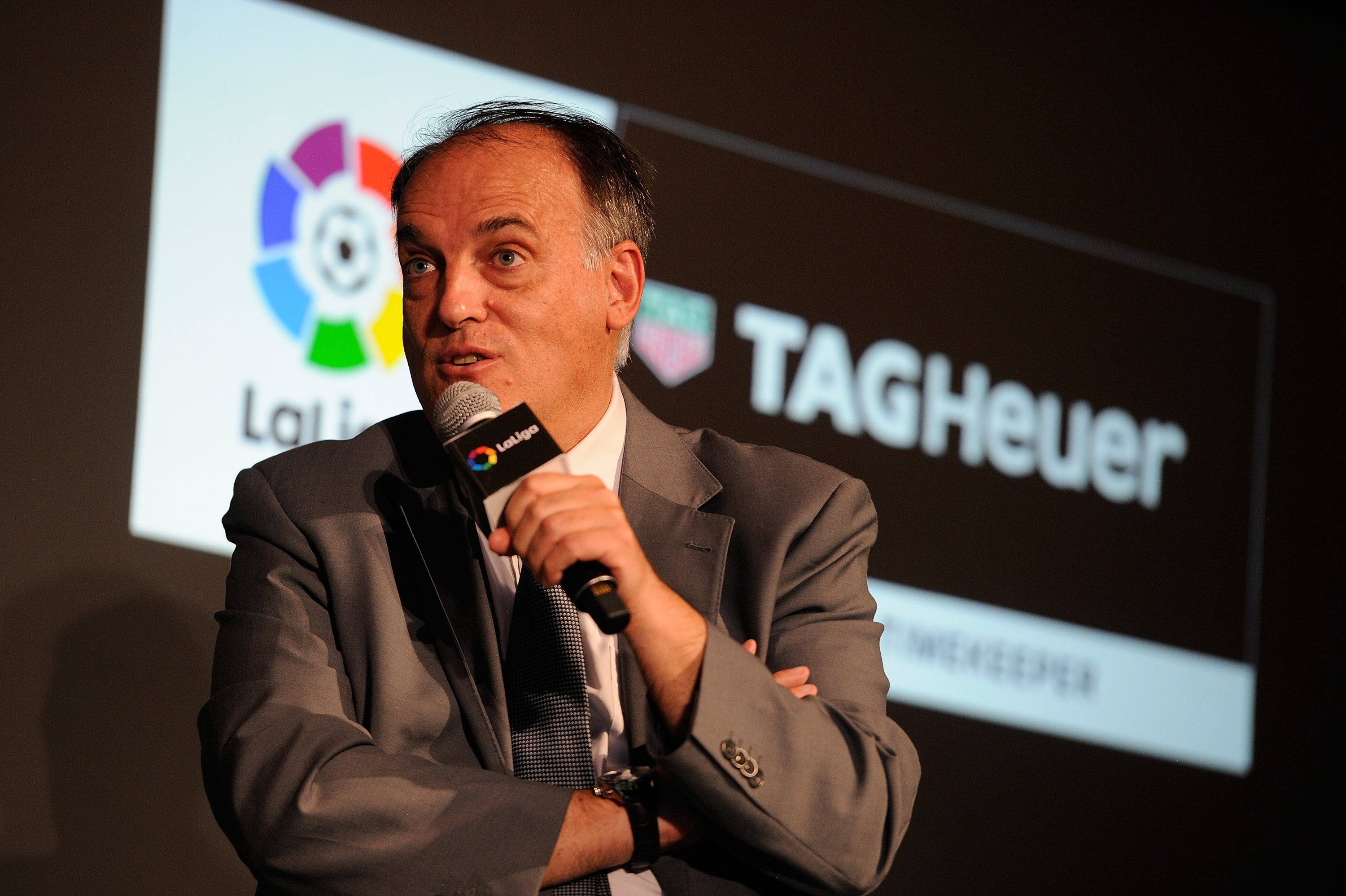 Javier Tebas: ''Queremos que LaLiga sea la segunda más importante en China'' Javier Tebas: ''Queremos que LaLiga sea la segunda más importante en China''