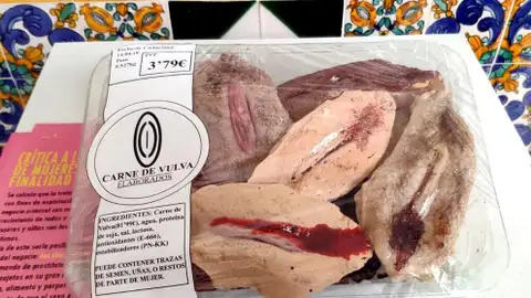 Carne de vulva Polémica sobre exposición