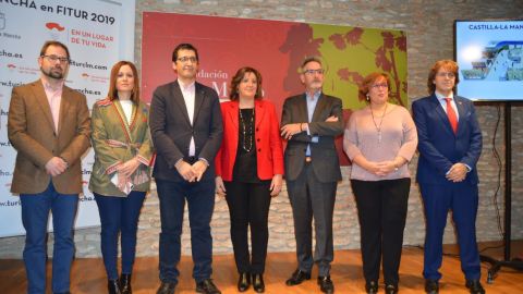 Patricia Franco ha presentado en Valdepe&ntilde;as la oferta tur&iacute;stica de CLM en FITUR