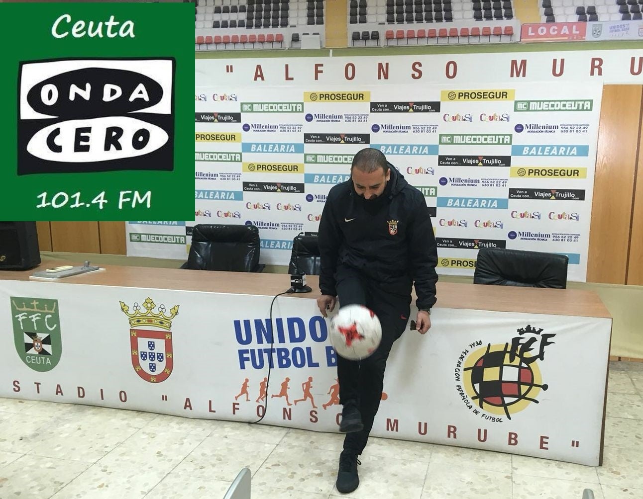 Balance de mitad de temporada del Presidente de la AD Ceuta FC Balance de mitad de temporada del Presidente de la AD Ceuta FC
