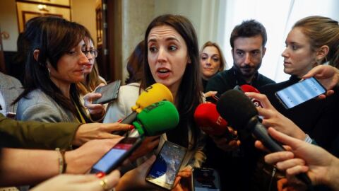 Irene Montero en el Congreso