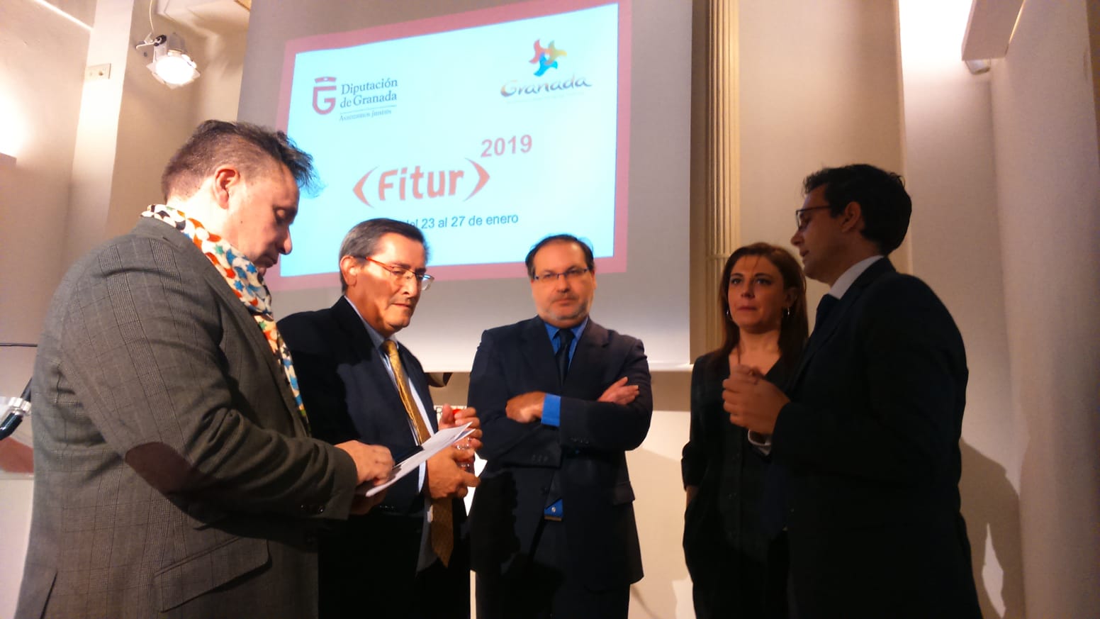 Las conexiones de transporte se presentan como principales reivindicaciones de Granada en FITUR Las conexiones de transporte se presentan como principales reivindicaciones de Granada en FITUR