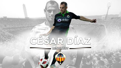 El delantero albinegro, C&eacute;sar D&iacute;az