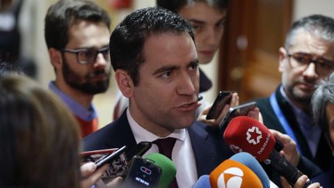 El secretario general del PP, Teodoro Garc&iacute;a Egea