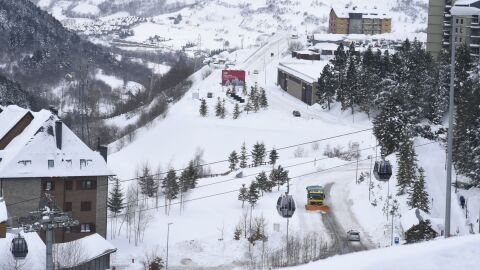 La estaci&oacute;n de esqu&iacute; de Baqueira Beret