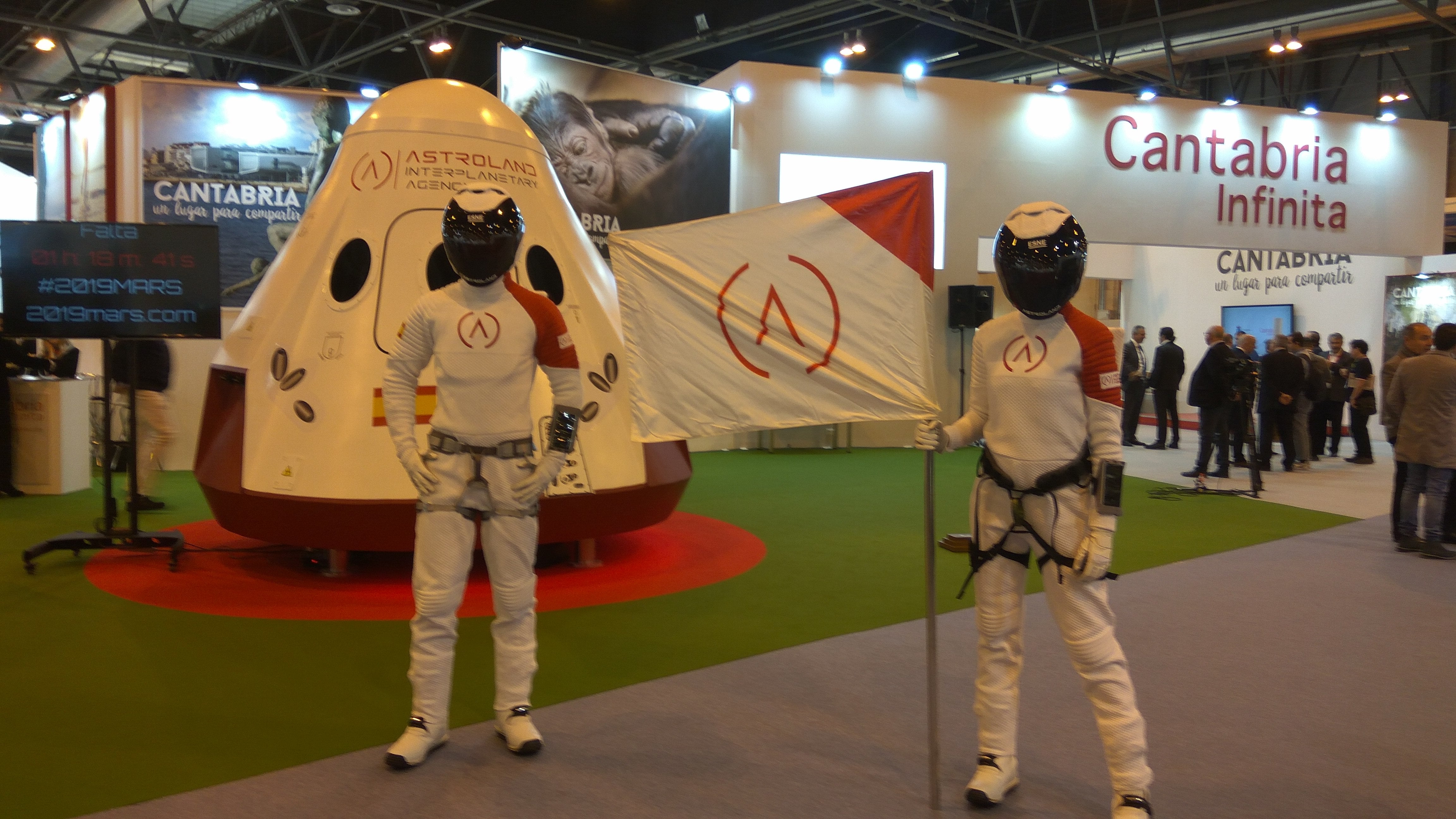 Las inundaciones marcan la presencia de Cantabria en FITUR Las inundaciones marcan la presencia de Cantabria en FITUR