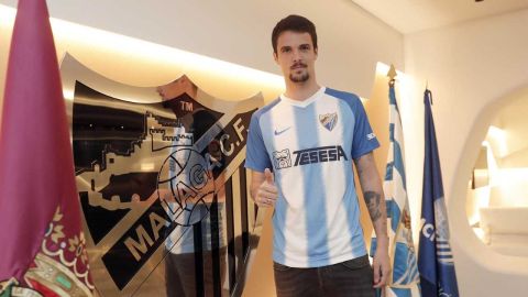Erik Mor&aacute;n, nuevo jugador del M&aacute;laga CF