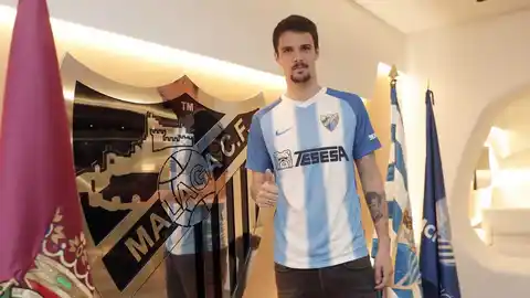 Erik Morán, nuevo jugador del Málaga CF Erik Morán, nuevo jugador del Málaga CF