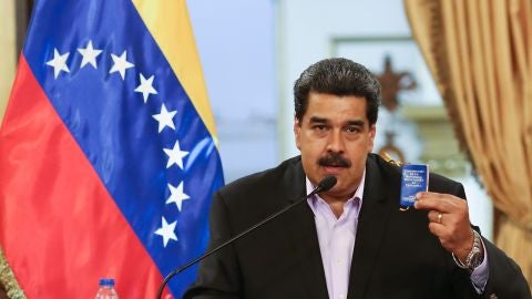 El presidente de Venezuela, Nicol&aacute;s Maduro