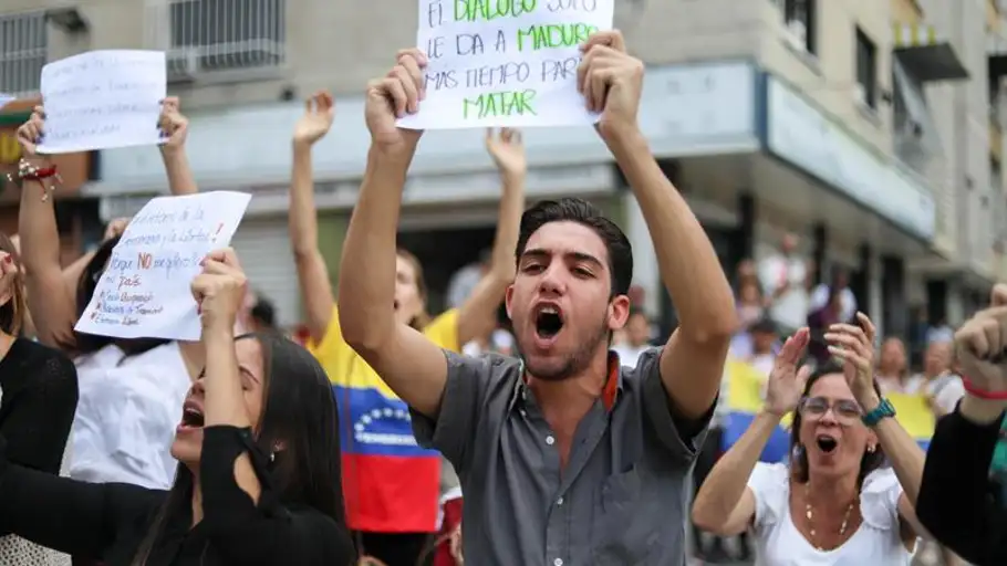 Manifestaciones en las calles de Venezuela Manifestaciones en las calles de Venezuela.