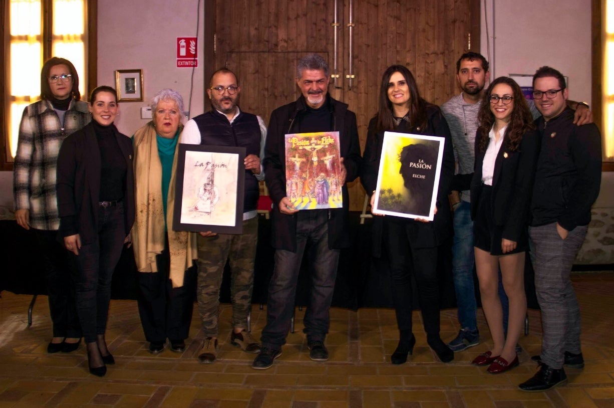 Una obra de Vicente Javier Poveda anunciará las representaciones de La Pasión Una obra de Vicente Javier Poveda anunciará las representaciones de La Pasión