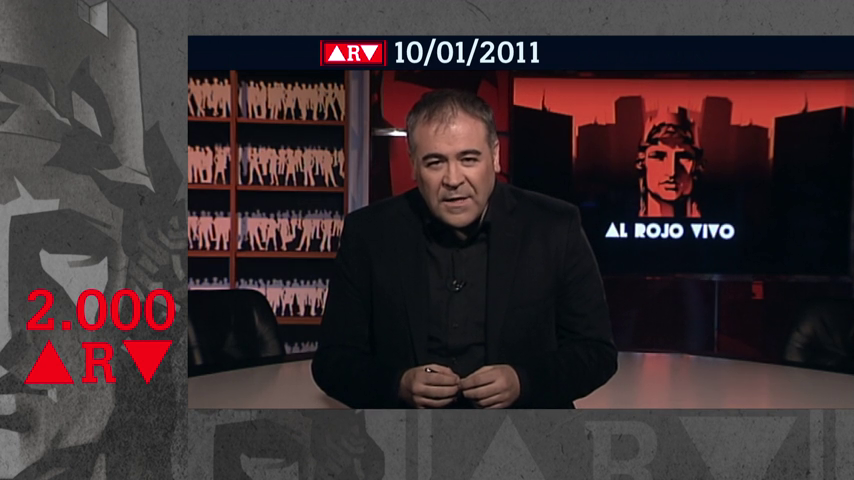 La tele con Monegal: 2000 programas de 'Al Rojo Vivo' La tele con Monegal: 2000 programas de 'Al Rojo Vivo'