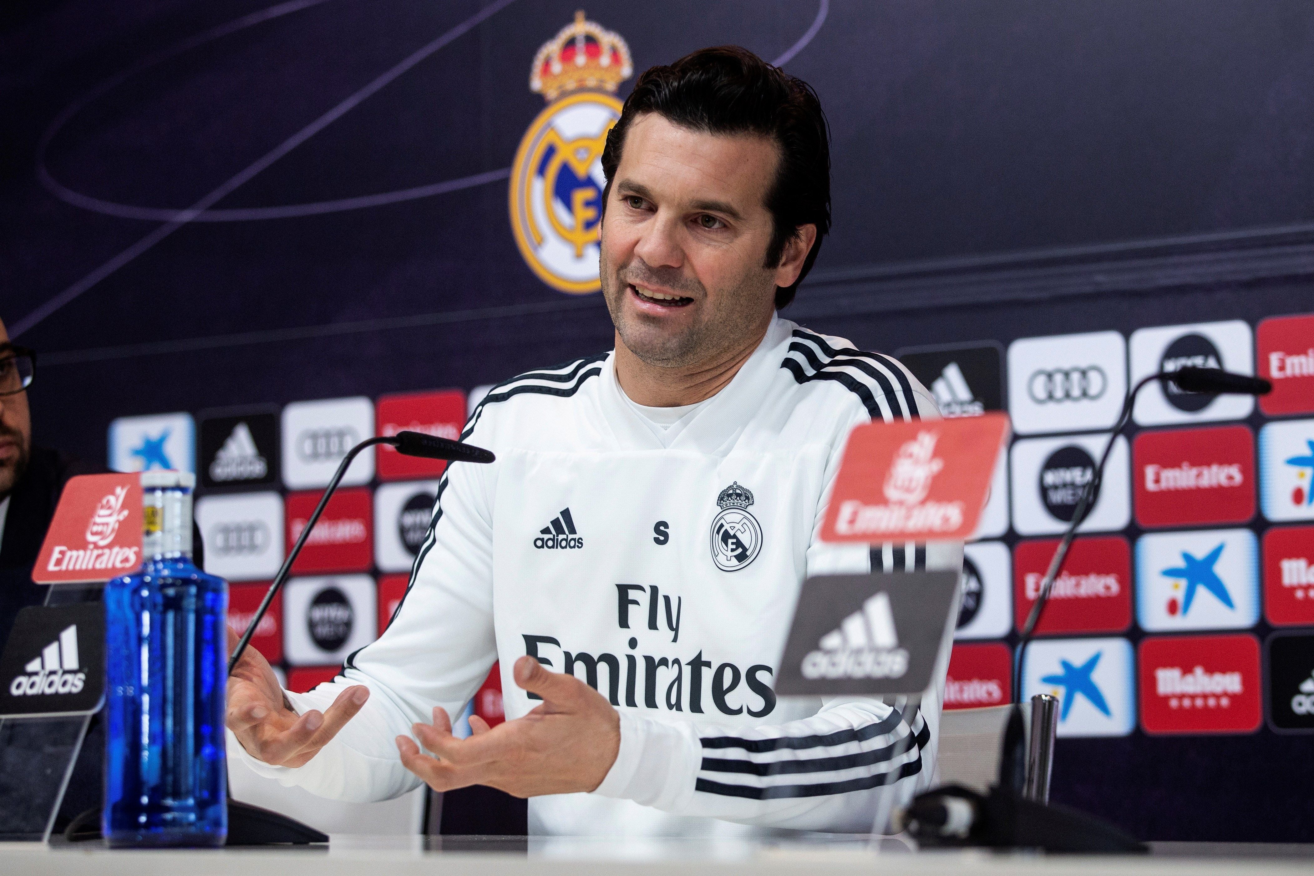 Solari, sobre el Clásico: "Nos remataron dos veces a puerta en un partido, eso es positivo" Solari, sobre el Clásico: "Nos remataron dos veces a puerta en un partido, eso es positivo"