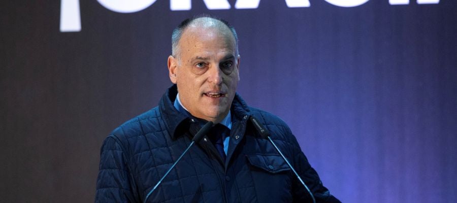 El presidente de LaLiga, Javier Tebas El presidente de LaLiga, Javier Tebas