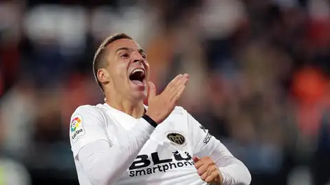 El delantero del Valencia, Rodrigo Moreno. El delantero del Valencia, Rodrigo Moreno.