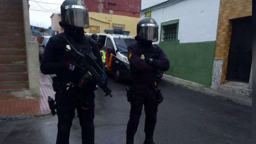 Desmantelada una red que proporcionaba armas a los narcos del Campo de Gibraltar Desmantelada una red que proporcionaba armas a los narcos del Campo de Gibraltar