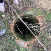 Pozo sin cubrir en Palencia