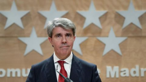 El presidente de la Comunidad de Madrid, &Aacute;ngel Garrido